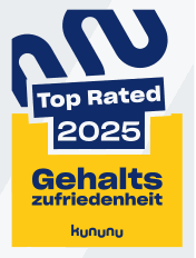 kununu Top Rated Gehaltszufriedenheit 2025